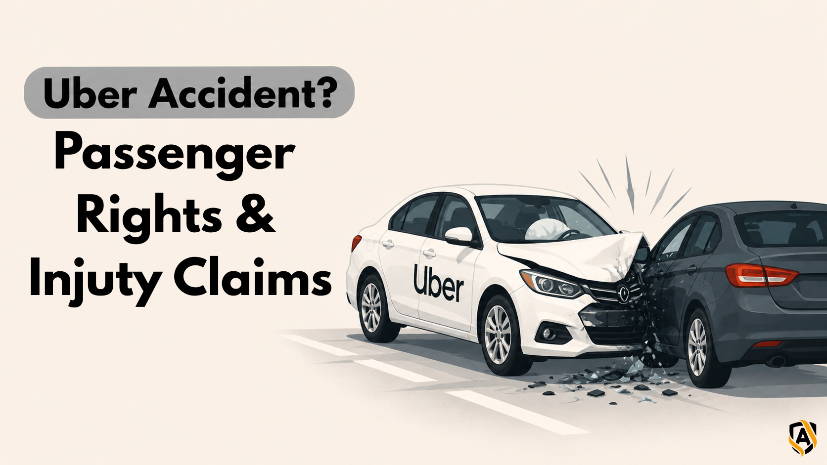 Uber Driver Caused Crash? Passenger Rights & Injury Claims