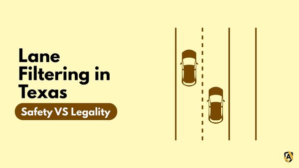 Lane Filtering Debate: Safety vs. Legality in Texas