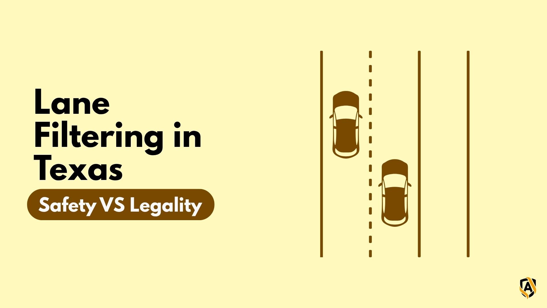 Lane Filtering Debate: Safety vs. Legality in Texas